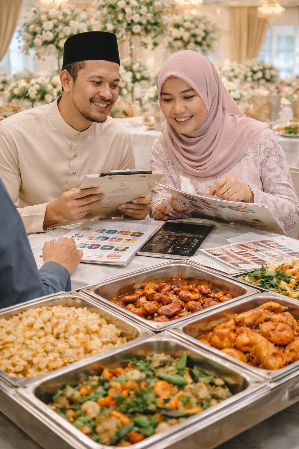 Checklist Lengkap Pilih Katering Kahwin Johor (Panduan Bakal Pengantin Supaya Tak Stress)
