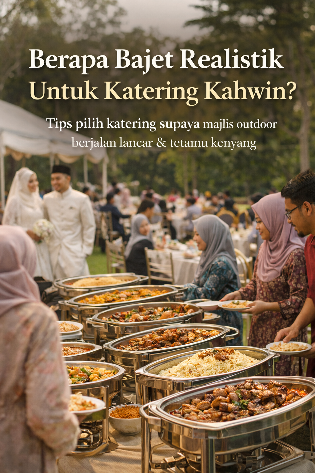 Berapa Sebenarnya Bajet Realistik Untuk Katering Majlis Kahwin di Johor?