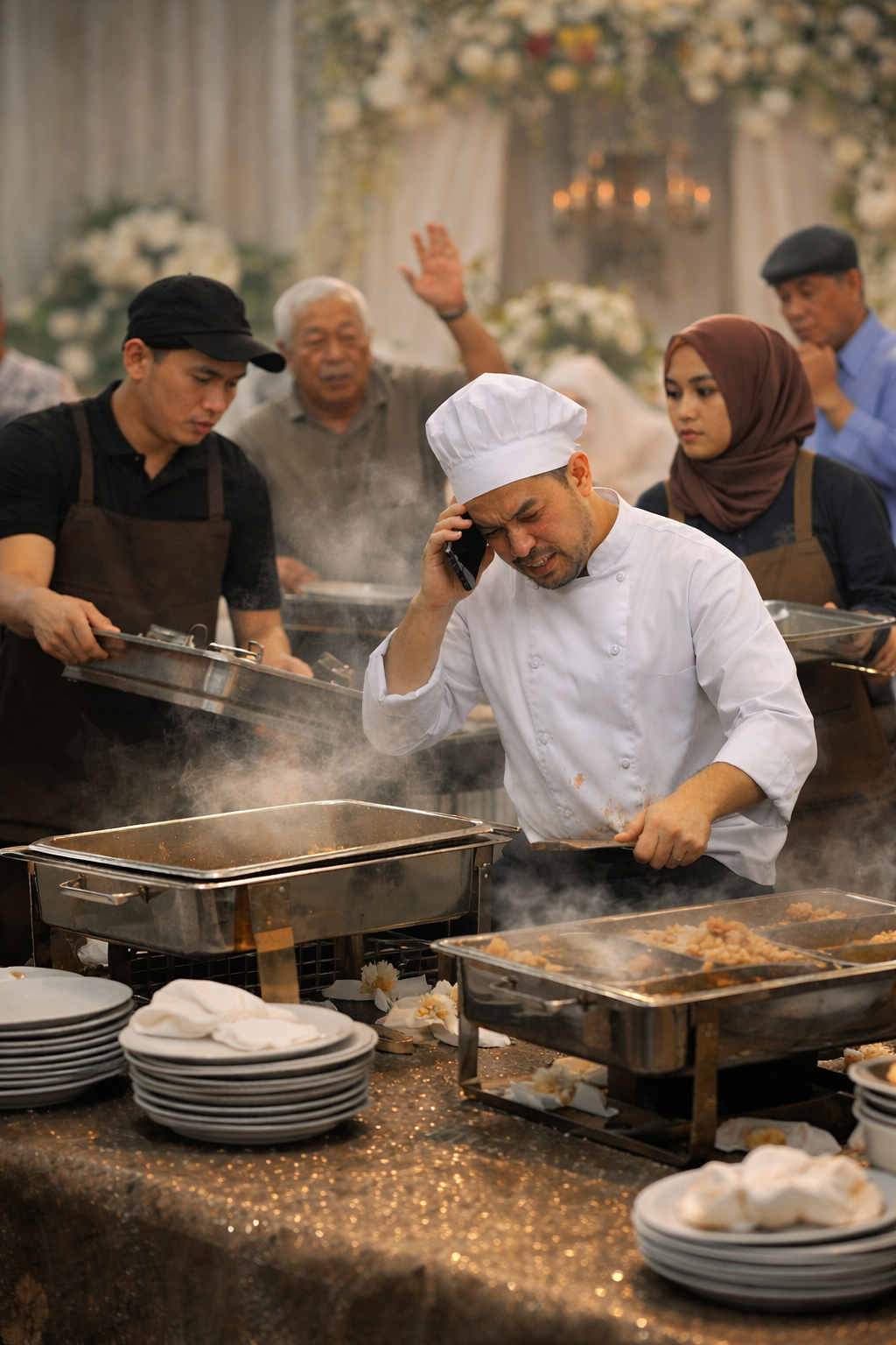 Kisah Sebenar Majlis Kahwin Yang Jadi Bualan Tetamu